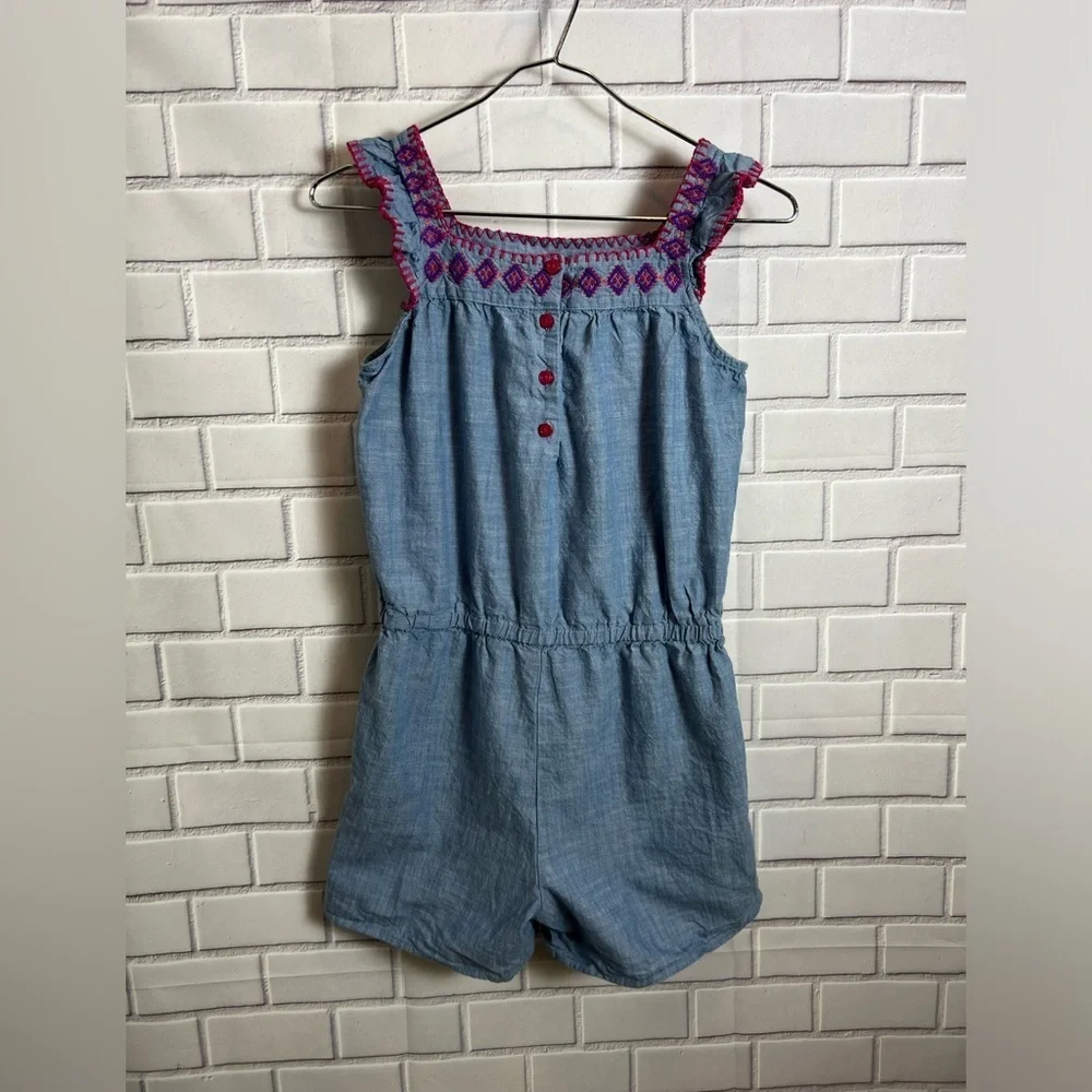 Gymboree girls Sleeveless Romper/size 12